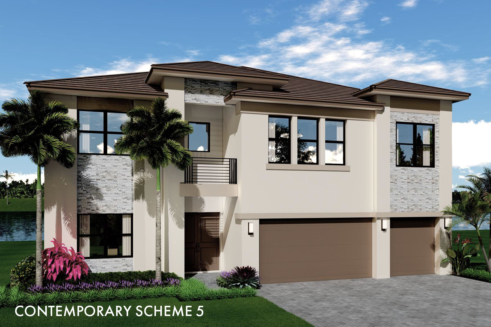 2 Story Contemporary Scheme #5